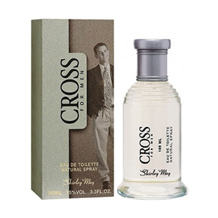 Shirley May Cross for Men EDT - 100 ML Perfume 
